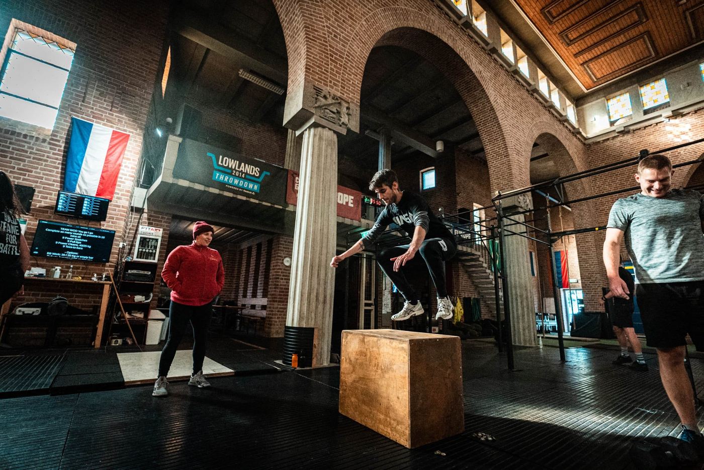 Trainen in de CrossFit-kerk in Enschede